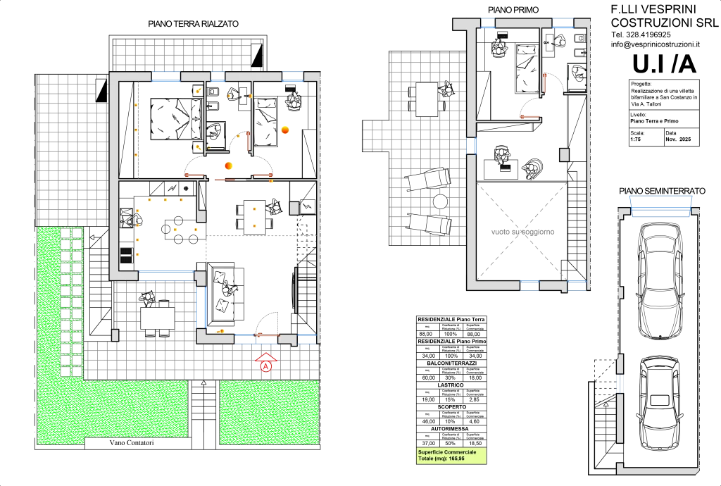 PIANTA COMPLESSO RESIDENZIALE SAN COSTANZO